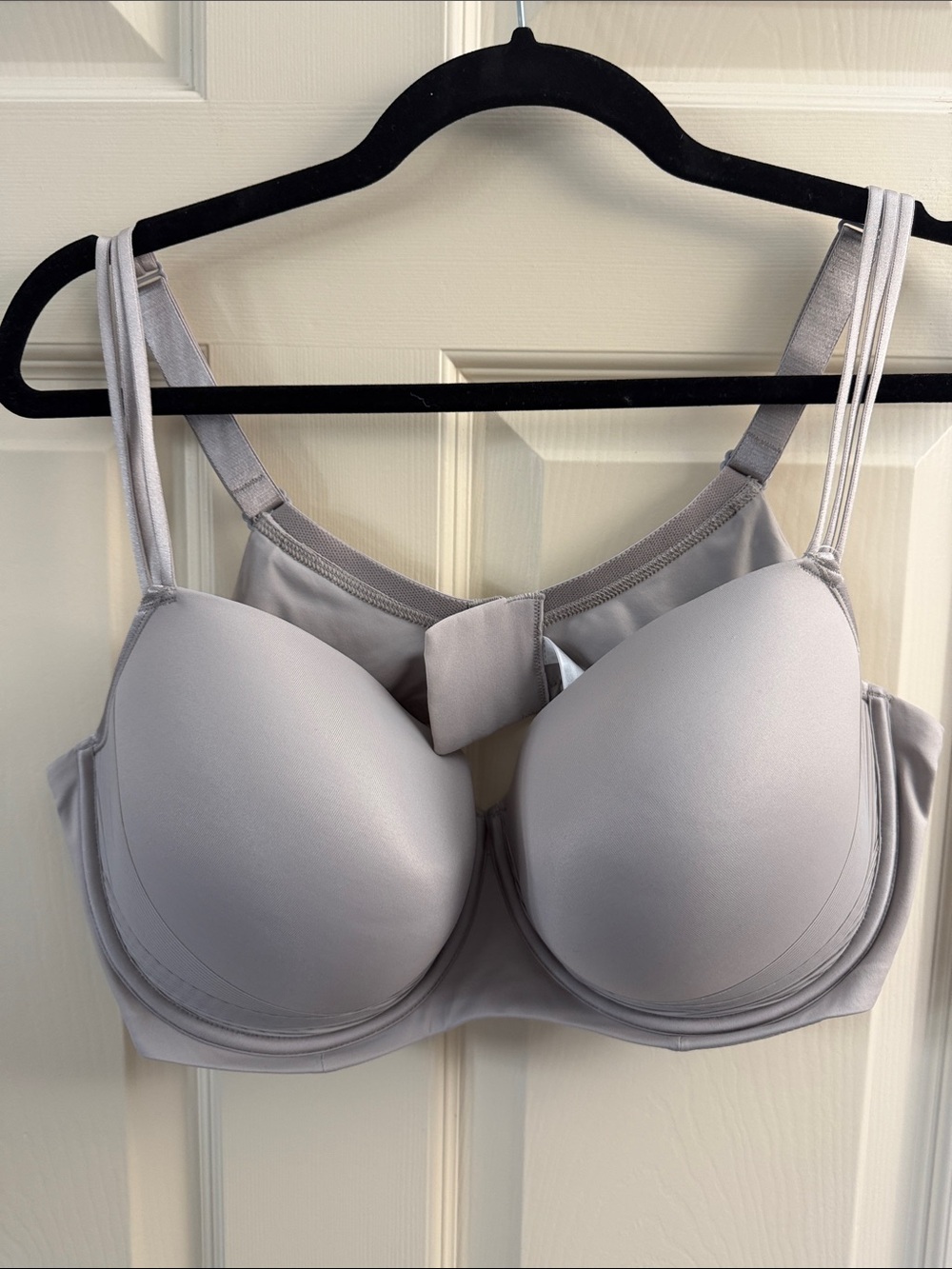 Soma Light Gray Padded Underwire Bra - Soft Gray